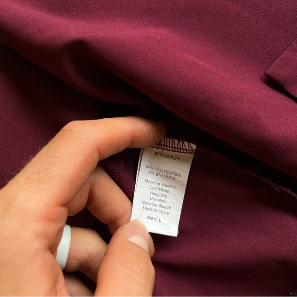 Rosette Maroon Blazer - Picture 5 of 6